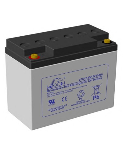 LEOCH LPG 12-45. Аккумулятор герметичный свинцово-кислотный. LEOCH в Ростове-на-Дону