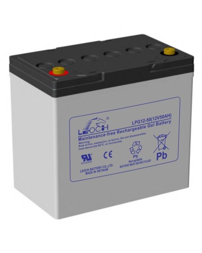 LEOCH LPG 12-50. Аккумулятор герметичный свинцово-кислотный. LEOCH в Ростове-на-Дону