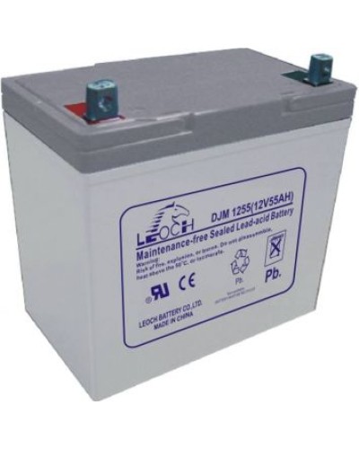 LEOCH DJM 1255. Аккумулятор герметичный свинцово-кислотный. LEOCH в Ростове-на-Дону