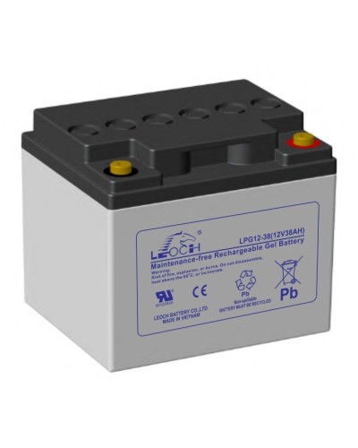 LEOCH LPG 12-38. Аккумулятор герметичный свинцово-кислотный. LEOCH в Ростове-на-Дону