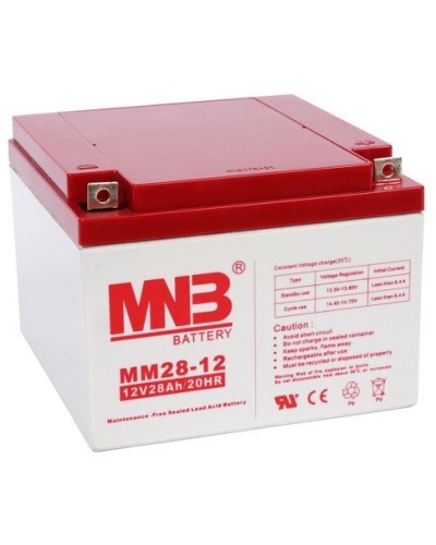 MNB MM 28-12. Аккумулятор герметичный свинцово-кислотный. MNB в Ростове-на-Дону