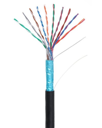 F/UTP 10pair, Cat5, Out, PE (EC-UF010-5-PE-BK-3). Кабель «витая пара» (LAN) для структурированных систем связи. NETLAN в Ростове-на-Дону