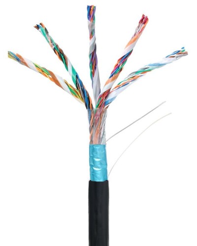 F/UTP 25pair, Cat5, Out, PE (EC-UF025-5-PE-BK-3). Кабель «витая пара» (LAN) для структурированных систем связи. NETLAN в Ростове-на-Дону