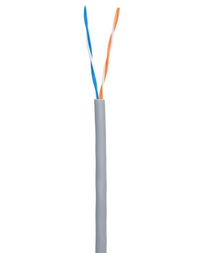U/UTP 2pair, Cat5, In, PVC (EC-UU002-5-PVC-GY). Кабель «витая пара» (LAN) для структурированных систем связи. NETLAN в Ростове-на-Дону