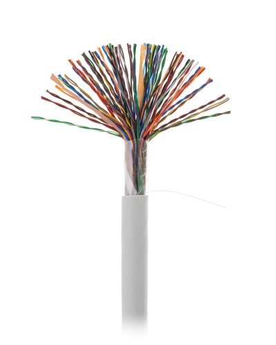 U/UTP 50pair, Cat5, In, PVC (EC-UU050-5-PVC-GY-3). Кабель «витая пара» (LAN) для структурированных систем связи. NETLAN в Ростове-на-Дону