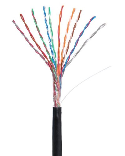 U/UTP 10pair, Cat5, Out, PE (EC-UU010-5-PE-BK-3). Кабель «витая пара» (LAN) для структурированных систем связи. NETLAN в Ростове-на-Дону