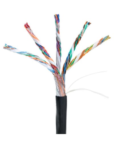 U/UTP 25pair, Cat5, Out, PE (EC-UU025-5-PE-BK-3). Кабель «витая пара» (LAN) для структурированных систем связи. NETLAN в Ростове-на-Дону