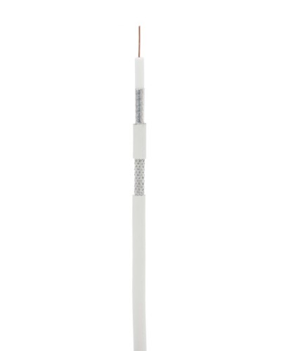RG-6 CCS, In, PVC (EC-C2-32123A-WT-1). Кабель коаксиальный омедненный. NETLAN в Ростове-на-Дону