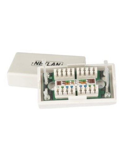EC-UCB-IDC-UD2-WT-10 (10 шт). Проходной соединитель. NETLAN в Ростове-на-Дону