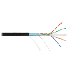 F/UTP 4pair, Cat6, Solid, Out, PVC (NMC 4240B-BK). Кабель «витая пара» (LAN) для структурированных систем связи. NIKOMAX