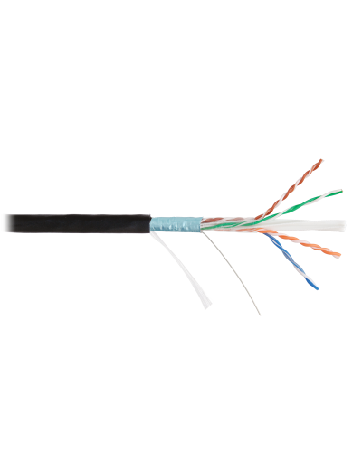 F/UTP 4pair, Cat6, Solid, Out, PVC (NMC 4240B-BK). Кабель «витая пара» (LAN) для структурированных систем связи. NIKOMAX в Ростове-на-Дону