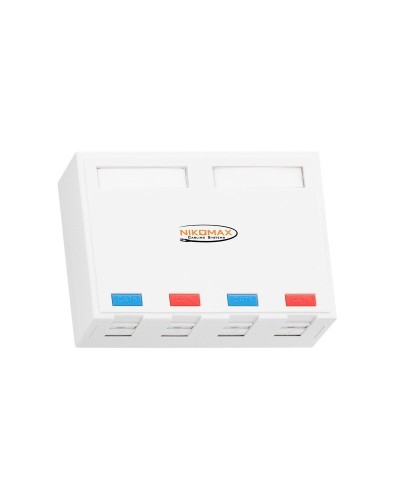 NMC-MB4P-ST-WT. Корпус настенной розетки. NIKOMAX в Ростове-на-Дону