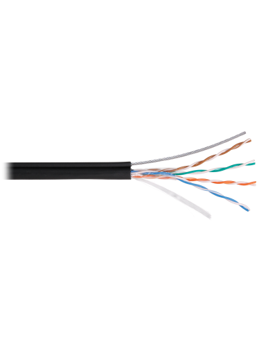 U/UTP 4pair, Cat5e, Solid, Out, SW, PVC (NMC 4805B-BK). Кабель «витая пара» (LAN) для структурированных систем связи. NIKOMAX в Ростове-на-Дону