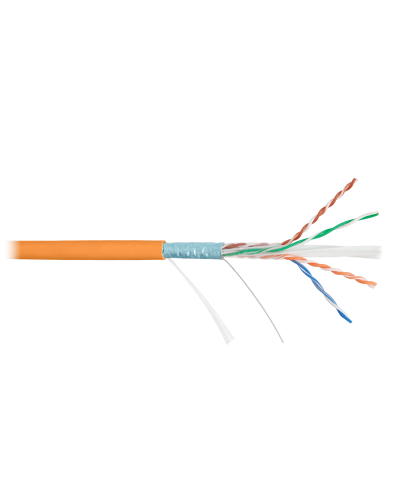 F/UTP 4pair, Cat6, Solid, In/Out, нг(А)-HF (NMC 9240C-OR). Кабель «витая пара» (LAN) для структурированных систем связи. NIKOMAX в Ростове-на-Дону
