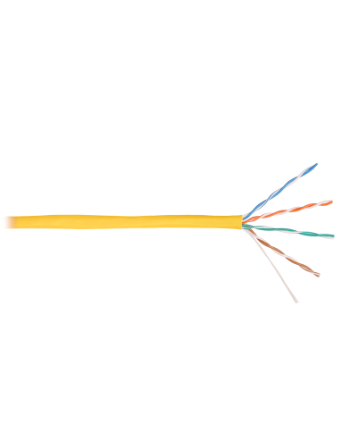 U/UTP 4pair, Cat5e, Solid, In, PVC (NMC 4100A-YL). Кабель «витая пара» (LAN) для структурированных систем связи. NIKOMAX в Ростове-на-Дону