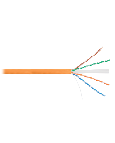 U/UTP 4pair, Cat6a, Solid, In, нг(А)-HF (NMC 4155C-OR). Кабель «витая пара» (LAN) для структурированных систем связи. NIKOMAX в Ростове-на-Дону
