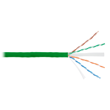 U/UTP 4pair, Cat6, Solid, In, нг(А)-HF (NMC 4140C-GN). Кабель «витая пара» (LAN) для структурированных систем связи. NIKOMAX