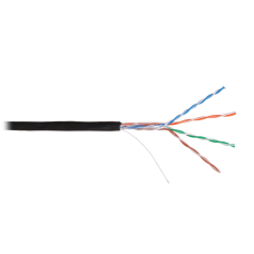 U/UTP 4pair, Cat5e, Solid, Out, PVC (NMC 9100B-BK). Кабель «витая пара» (LAN) для структурированных систем связи. NIKOMAX