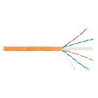 U/UTP 4pair, Cat6, Solid, In, нг(А)-HF (NMC 2140C-OR). Кабель «витая пара» (LAN) для структурированных систем связи. NIKOMAX