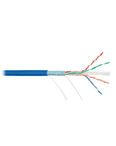 F/UTP 4pair, Cat6, Solid, In, нг(А)-HF (NMC 4240C-BL). Кабель «витая пара» (LAN) для структурированных систем связи. NIKOMAX в Ростове-на-Дону