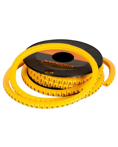 NMC-CMR-6-YL-500 (500шт). Маркер кабельный. NIKOMAX в Ростове-на-Дону