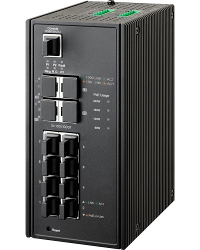 NIS-3500-3412PGE (64PY0804). Коммутатор управляемый с PoE. NSGate в Ростове-на-Дону