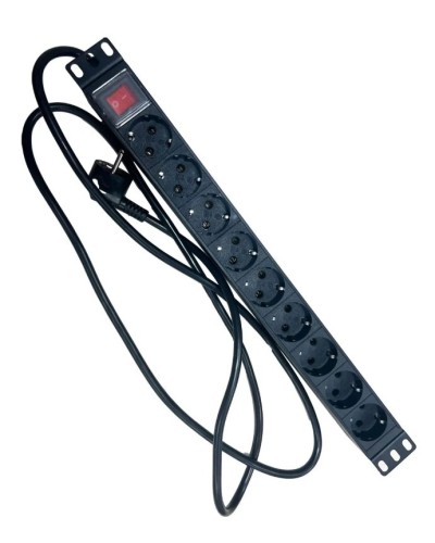 NTSS-PDU-DA2036 гор.размещ. 9xSchuko базовые 16A Schuko 2м. Блок розеток 19. NTSS в Ростове-на-Дону