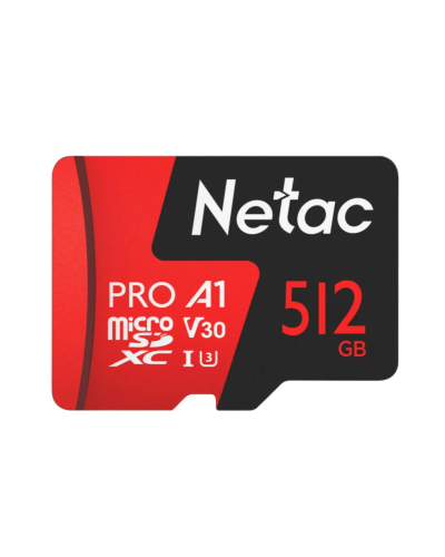 NT02P500PRO-512G-R. Карта памяти microSDXC, 512 ГБ, Class 10. Netac в Ростове-на-Дону