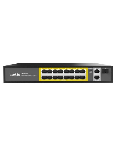 Netis P116GH. Коммутатор сетевой PoE неуправляемый. Netis в Ростове-на-Дону