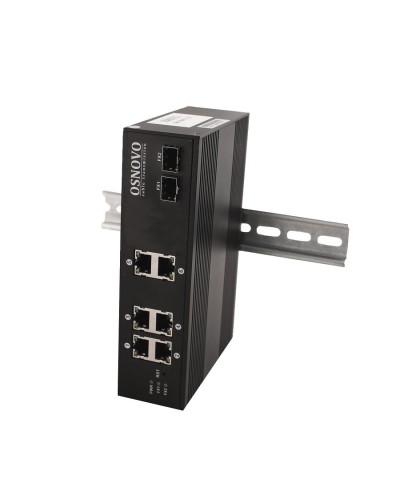 SW-8062/IC. Промышленный PoE коммутатор Gigabit Ethernet на 8 портов. OSNOVO в Ростове-на-Дону