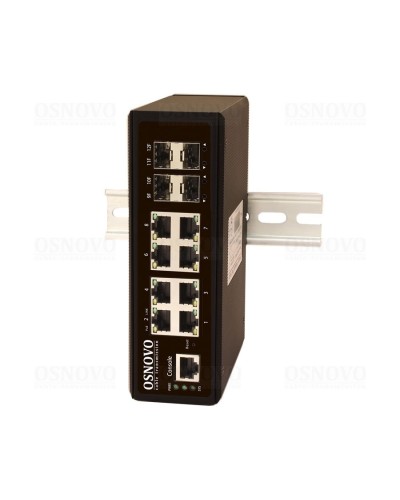 SW-70804/IL. Промышленный коммутатор Gigabit Ethernet на 12 портов. OSNOVO в Ростове-на-Дону