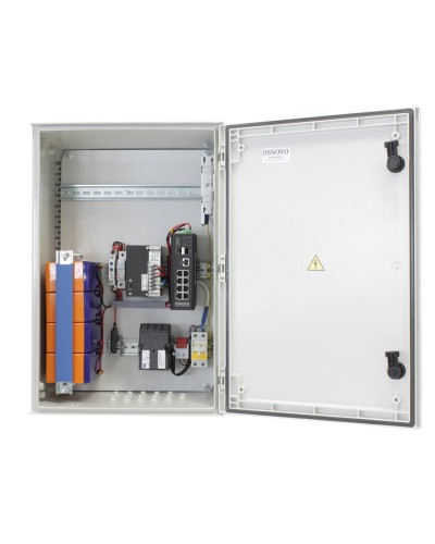 OSP-46TB1(SW-80802/ILS(port 90W)). Уличный коммутатор с PoE. OSNOVO в Ростове-на-Дону