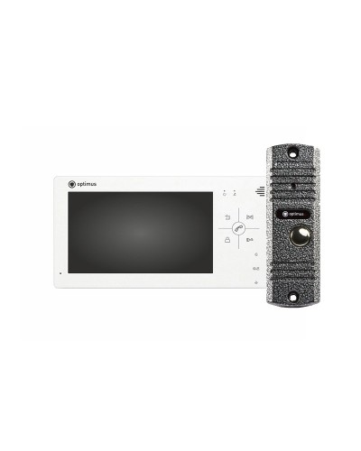 VM-7.0 (w)+ DS-700L (сереб.). Комплект видеодомофона. Optimus в Ростове-на-Дону