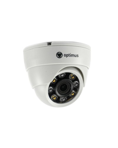IP-E024.0(2.8)PL. Видеокамера IP купольная. Optimus в Ростове-на-Дону