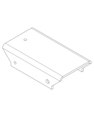 PERCo-MB-16.8. Накладка прямая верхняя. PERCo в Ростове-на-Дону