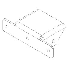 PERCo-MB-16.6. Накладка Т- образная. PERCo