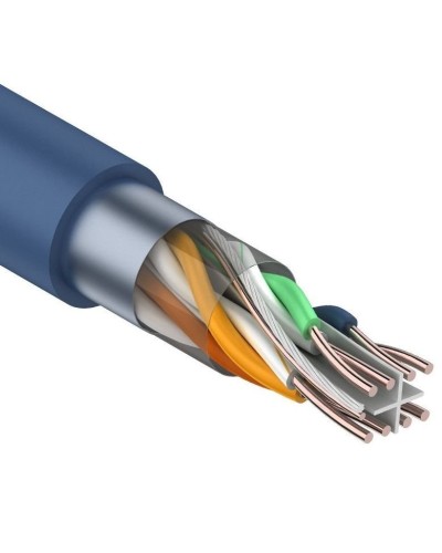 F/UTP, CAT 6, PVC, 4PR, 23AWG, омедненный INDOOR, SOLID, серый, 305м, PROconnect (01-0147-3). Кабель «витая пара» (LAN) для структурированных систем связи. PROCONNECT в Ростове-на-Дону