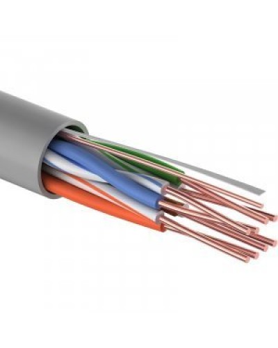 U/UTP Light, CAT 5e, PVC, 4PR, 24AWG, омедненный, серый, 305м, PROconnect (01-0043-2). Кабель «витая пара» (LAN) для структурированных систем связи. PROCONNECT в Ростове-на-Дону