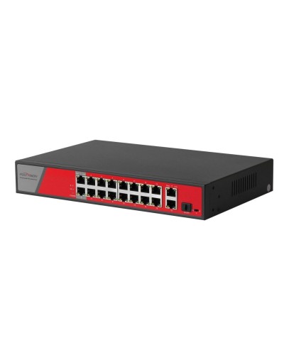 PND-16P-2G1F-BT2 (300W). Коммутатор гибридный 16+2+1 с PoE. Polyvision в Ростове-на-Дону