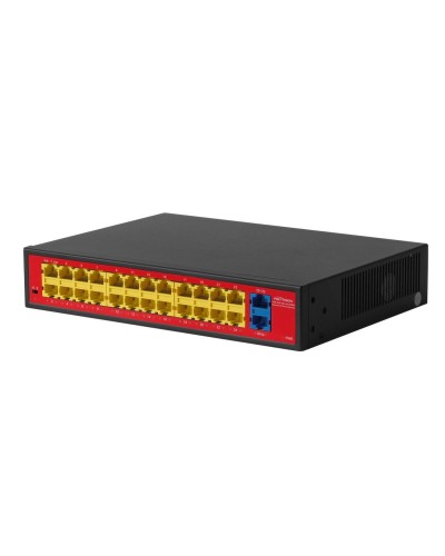 PND-24P-2G Lite (250W). Коммутатор неуправляемый 26-портовый с функцией PoE. Polyvision в Ростове-на-Дону