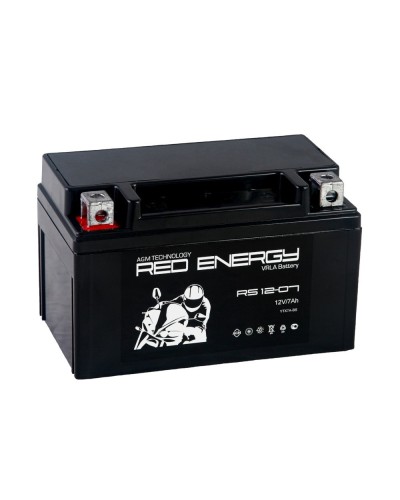 Red Energy RS 1207. Аккумулятор герметичный свинцово-кислотный стартерный. Red Energy в Ростове-на-Дону