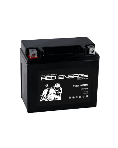 Red Energy RS 1212. Аккумулятор герметичный свинцово-кислотный стартерный. Red Energy в Ростове-на-Дону