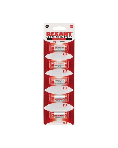 Батарейка 23A REXANT 12 V (30-1042). Элемент питания. Rexant в Ростове-на-Дону