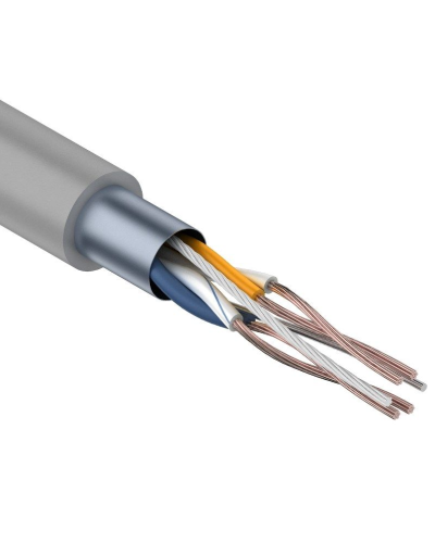 F/UTP, CAT 5e, PVC, 2PR, 24AWG, INDOOR, STRANDED, серый, 305м, REXANT (01-0125). Кабель «витая пара» (LAN) для структурированных систем связи. Rexant в Ростове-на-Дону