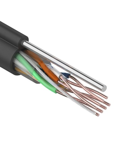 U/UTP 4PR 24AWG CAT5e 305м OUTDOOR+ТРОС*1 REXANT (01-0046). Кабель «витая пара» (LAN) для структурированных систем связи. Rexant в Ростове-на-Дону