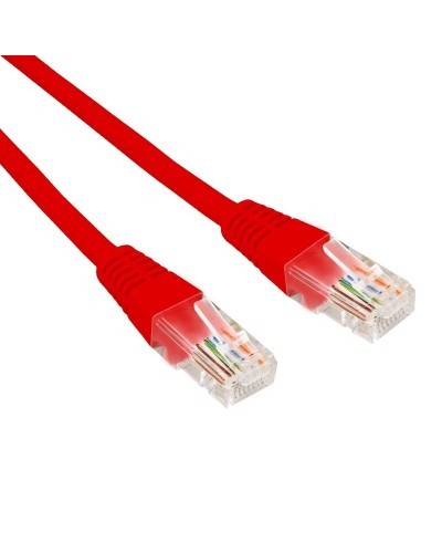 Патч-корд U/UTP CAT 6, RJ45-RJ45, 26AWG, LSZH, красный, 3м REXANT (02-0293-3). Патч-корд UTP. Rexant в Ростове-на-Дону