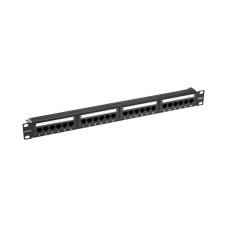 Панель коммутационная с кабельным органайзером 19, 1U, 24 порта, RJ-45, CAT 6, UTP REXANT PRO (02-0231). Патч-панель 19. Rexant