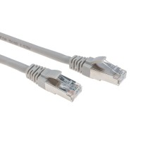 Патч-корд S/FTP CAT 6A (10G), RJ45-RJ45, 28AWG, LSZH, серый, 0.5м REXANT (02-0390-05). Патч-корд медный. Rexant