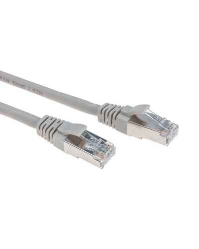 Патч-корд S/FTP CAT 6A (10G), RJ45-RJ45, 28AWG, LSZH, серый, 0.5м REXANT (02-0390-05). Патч-корд медный. Rexant в Ростове-на-Дону
