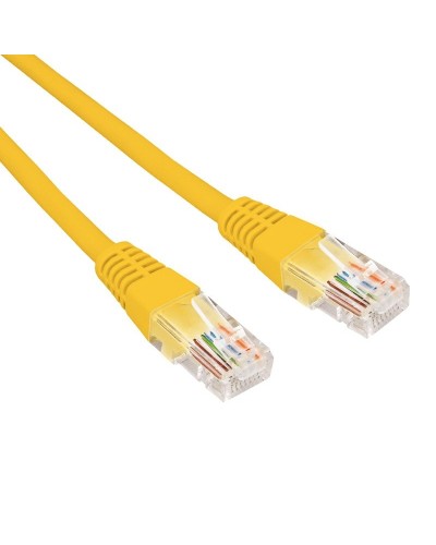 Патч-корд U/UTP CAT 6, RJ45-RJ45, 26AWG, LSZH, желтый, 1м REXANT (02-0295-1). Патч-корд UTP. Rexant в Ростове-на-Дону